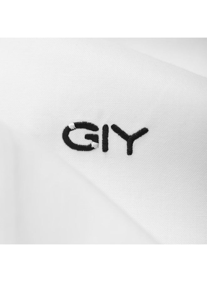 Goldlion Oxford Long Sleeve Shirt Men Spring Autumn New Casual Slt0039-ma105 White XL - Image 4