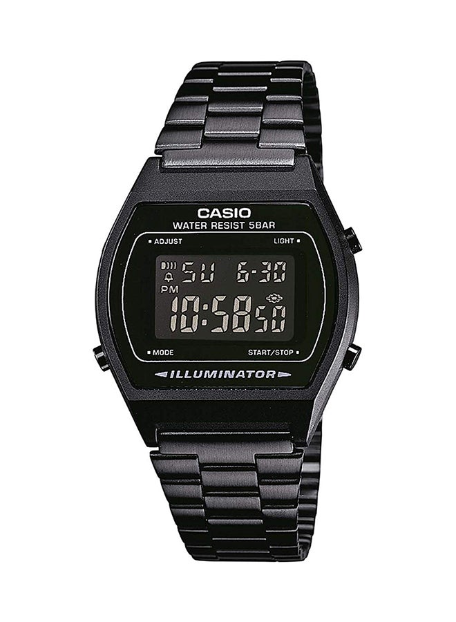 CASIO Men Caballero Water Resistant Digital Watch B640WB-1AEF - 39 mm - Black - Image 1