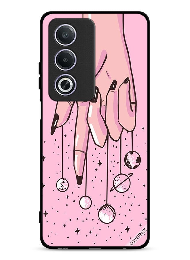 Covernex Oppo A3 Pro 5G Protective Case Cover Planets Hanging From Fingers  - Image 1
