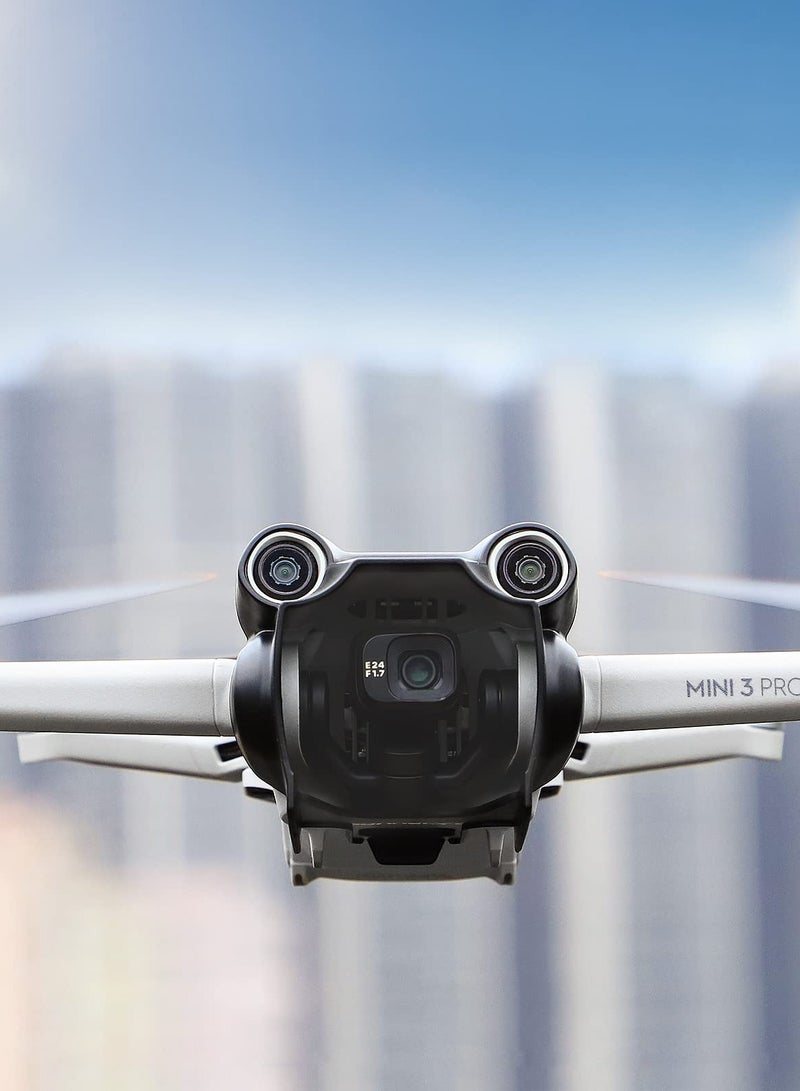 SOLARAE غطاء عدسة ودرع شمسية DJI Mini 3 Pro لكاميرا الجيمبال - ملحقات أساسية باللون الأسود لحماية وأداء معزز. - Image 5