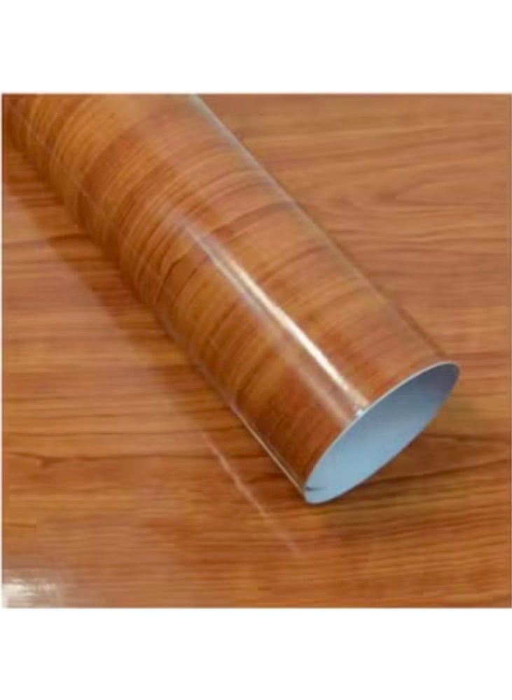 "Adhesive wallpaper with a wood design". - Image 1