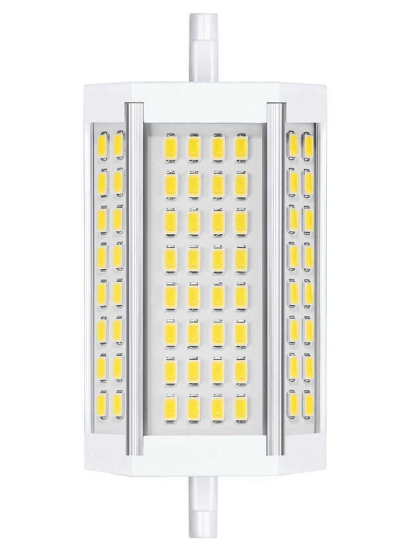 R7S 118mm LED Bulb, J-Type Double Ended LED Bulbs, 30W J Type Led Bulbs 300W T3 Halogen Bulb Equivalent, R7S 118mm Double-Ended Base J118 Flood Lights for Household Security Lighting -Daylight  - Image 1