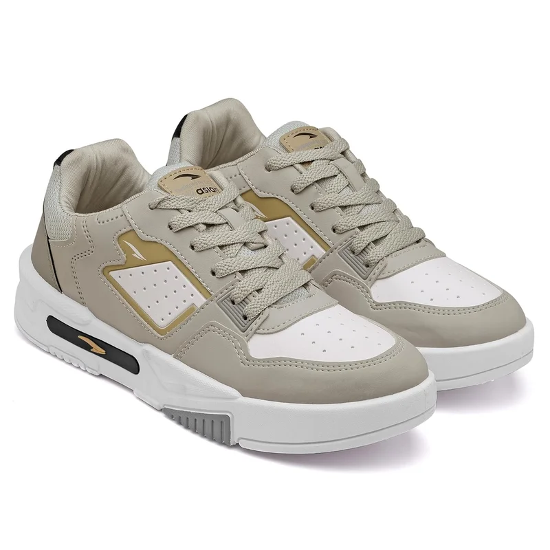 أسيان Grey Casual Sneakers for Men