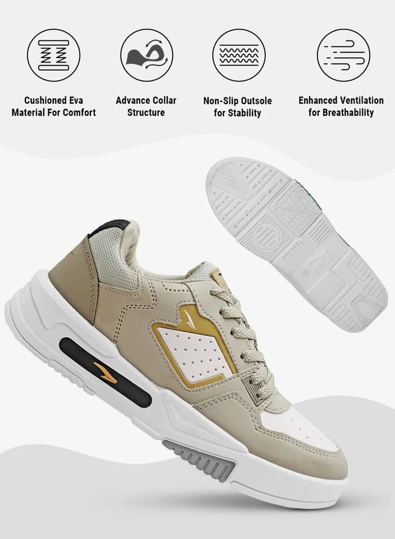 Asian  Grey Casual Sneakers for Men for Men | Best Price UAE
