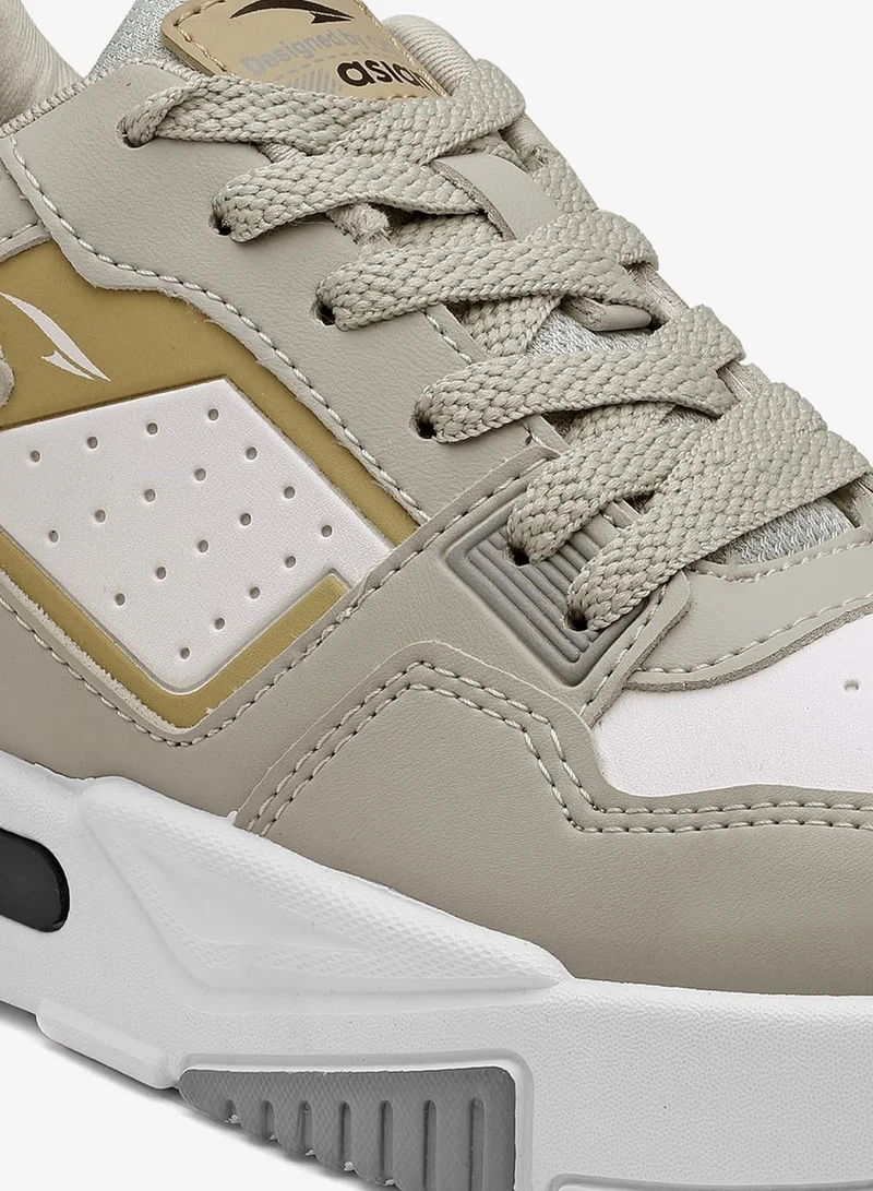 Asian  Grey Casual Sneakers for Men for Men | Best Price UAE