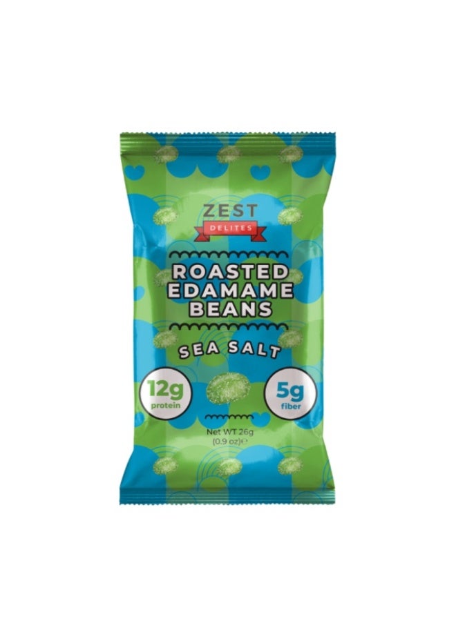 Roasted Edamame Beans, Sea Salt - 26g, China