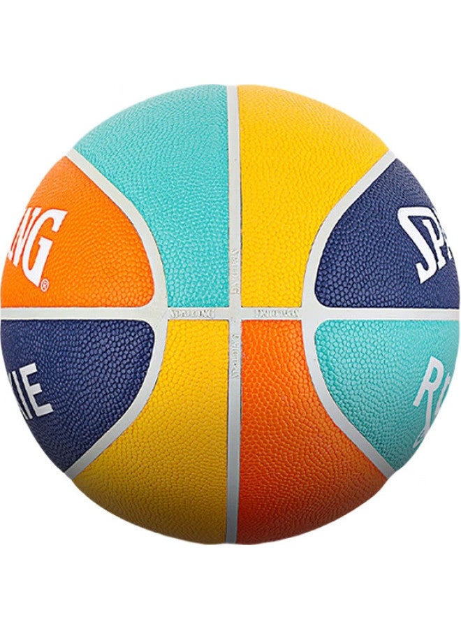 Spalding Durable Indoor/Outdoor Children'S Youth Size 5 Pu Basketball 77-401Y5 - Image 2