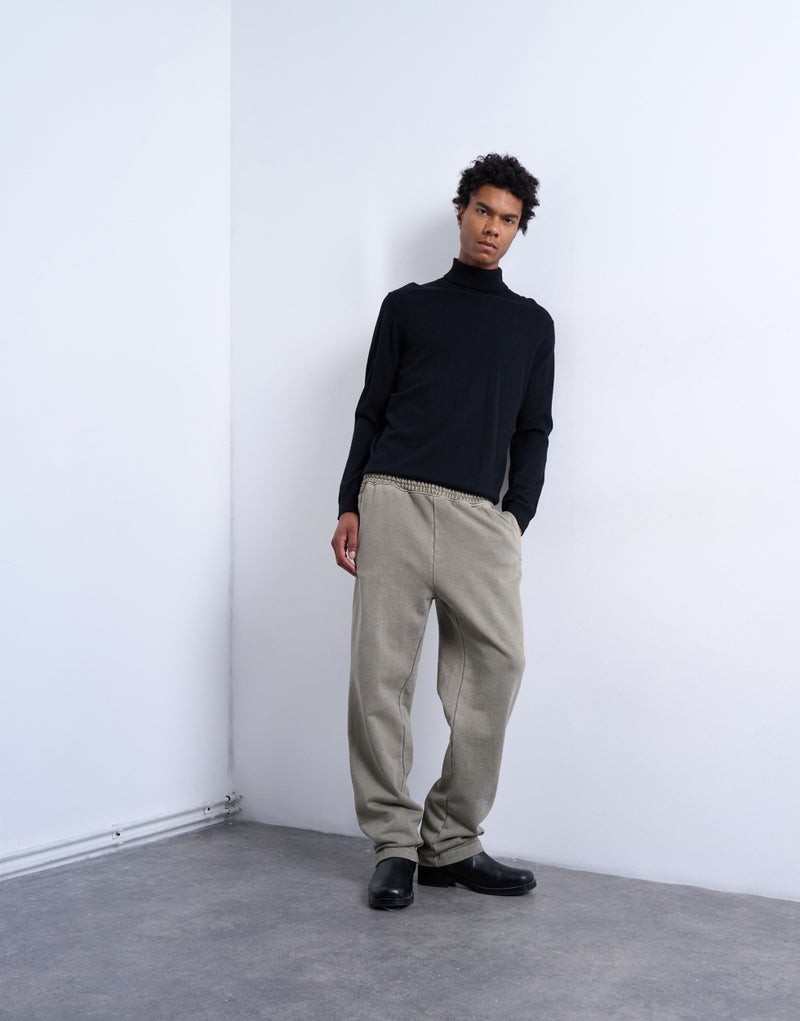 TOPMAN heavyweight straight fit jogger pants - Image 1