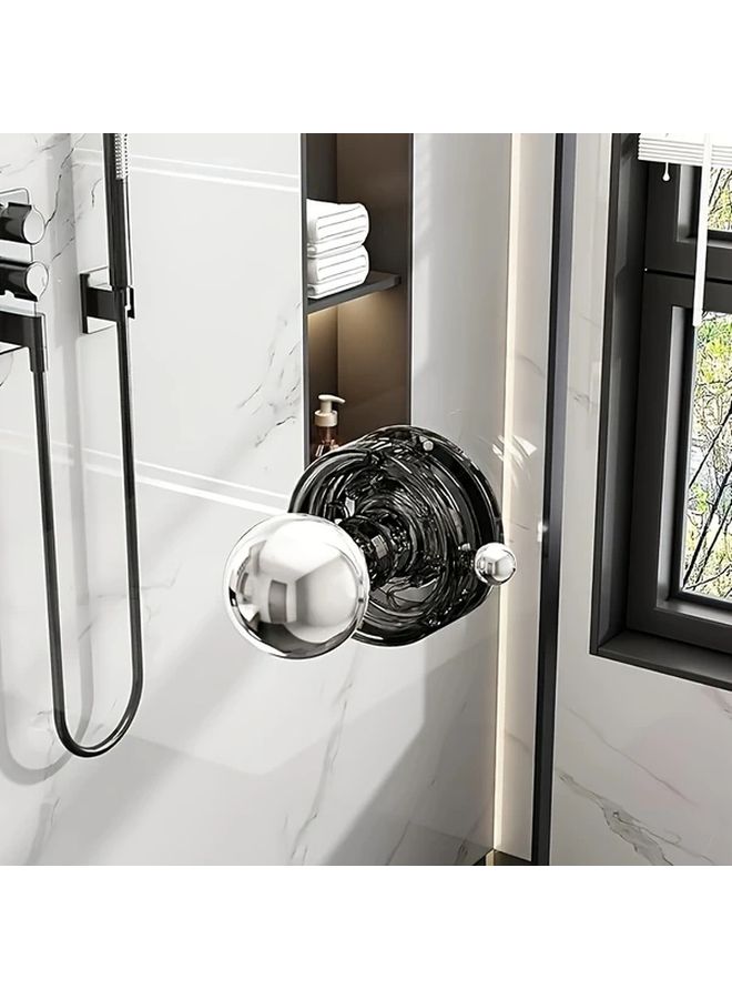 Gray No Drill Suction Cup Glass Door Handle For Bathroom Kitchen Cabinet Refrigerator Window Strong Adhesive Easy Installation Polished Finish Modern Aesthetic - Image 5