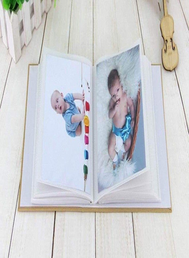 WEI LONG Photo Album Hold 100 Pockets,4"x 6" Photos Kid Photo Album Hold,Children's Kraft Pictures Album(Eiffel Tower) - Image 3