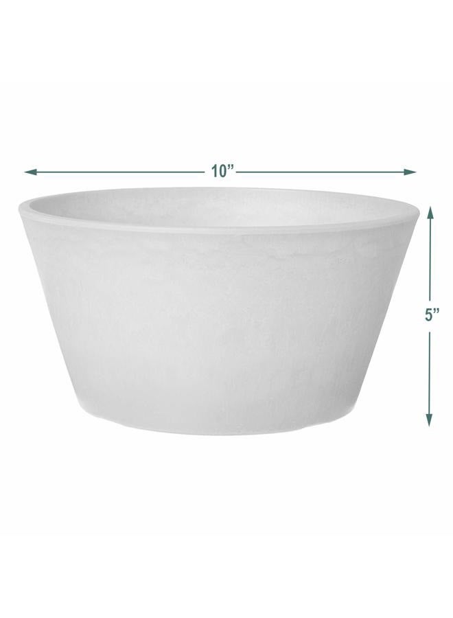 Arcadia Garden Products TD25TC PSW Sleek Bulb Pan, 10 by 5-Inch, Terra Cotta Color - Image 2
