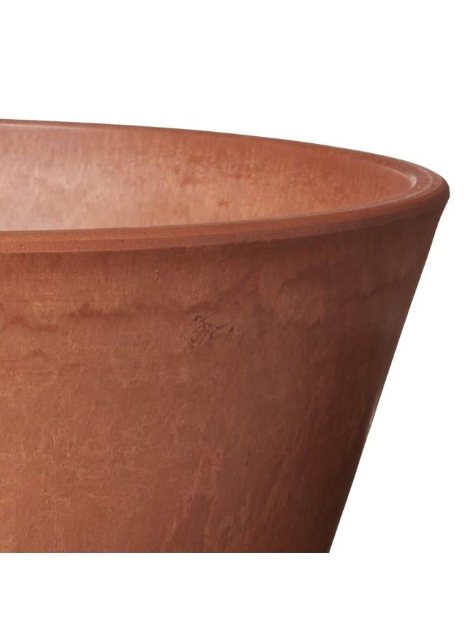 Arcadia Garden Products TD25TC PSW Sleek Bulb Pan, 10 by 5-Inch, Terra Cotta Color - Image 4