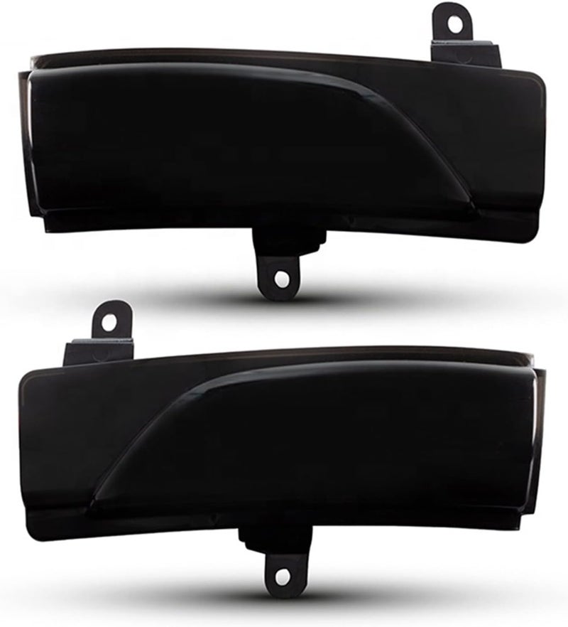 QASULER Dynamic Amber Mirror Turn Signal Light Indicators - Image 1