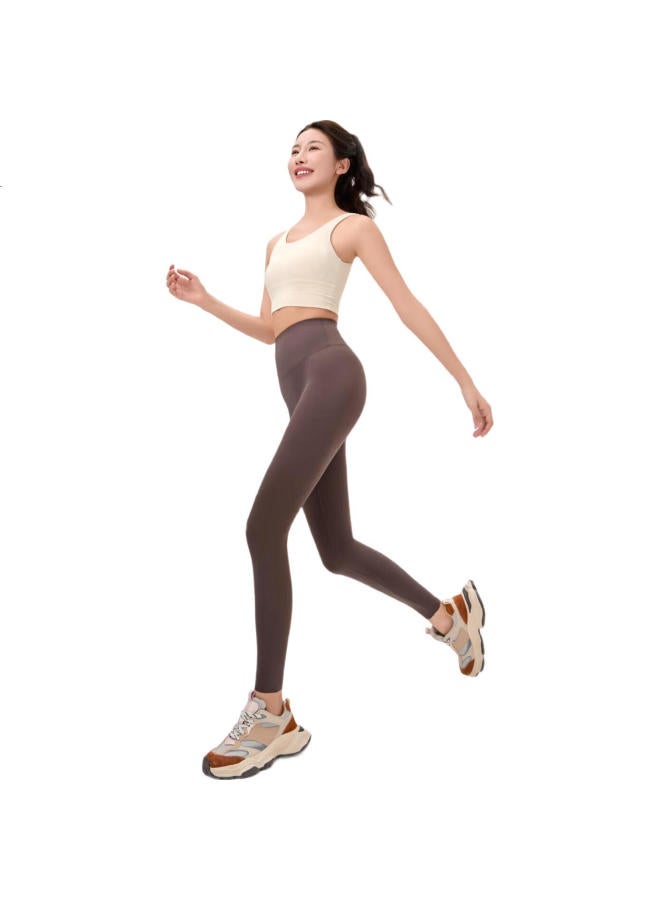 Her Speech Women'S Cloud High Waist Tummy Control Barbie Pants For Spring And Summer Gray M - Image 3