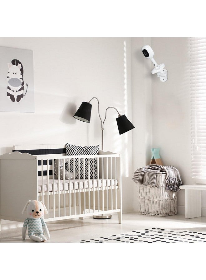 wochel Adjustable Baby Monitor Wall Mount Compatible with Nanit Pro Smart Baby Monitor & Flex Stand, Baby Camera Wall Mount with Perfect View Angle and Easy to Install - Image 3