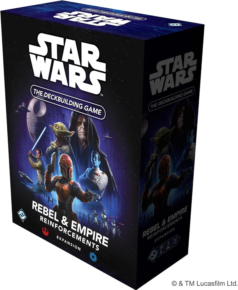 Asmodee Star Wars The Deckbuilding Game Rebel & Empire Reinforcements Expansion – Strategy Card Game Add-On with Yoda, Palpatine, Thrawn & Campaign Mode (Requires Base Game) - Image 4