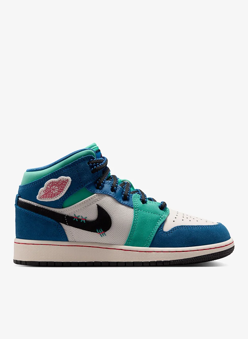 Jordan Youth Air Jordan 1 Mid Se Uni Bg