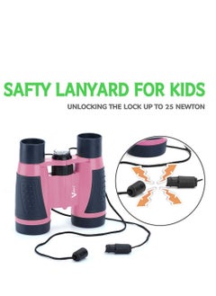Vanstarry Compact Binoculars for Kids Bird Watching Hiking Camping Fishing Accessories Gear Essentials Best Toy Gifts for Boys Girls Children Toddler Waterproof 5X30 Optical Lens Including Compass  - Image 5