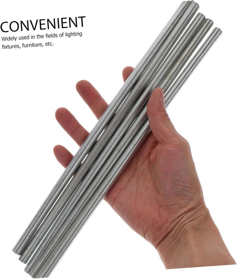 Closed & open space compatible Milisten 5pcs Threaded Extension Rods for Lighting Fixtures Lamp Parts Replacement for Table Ceiling and Floor Lamps Silver Hollow Design Easy Installation Elegant practical multi-option build Classic practical design Stable domestic stock Ergonomic build Heavy load resistant Coast & inland available UV resistant Classic modern blend design Multi-color available build Diverse purchase options Treated anti-rust metal Classic design alternatives Climate adapted delivery plan Affordable trusted craftsmanship Market demand focused build Multi-purpose fine material Multi-demand compliant quality Carefully engineered build Carefully selected solid material Shock rubber edge Tight fitted parts Diverse operation compatible Bug proof seal Post-order arranged dispatch - Image 3