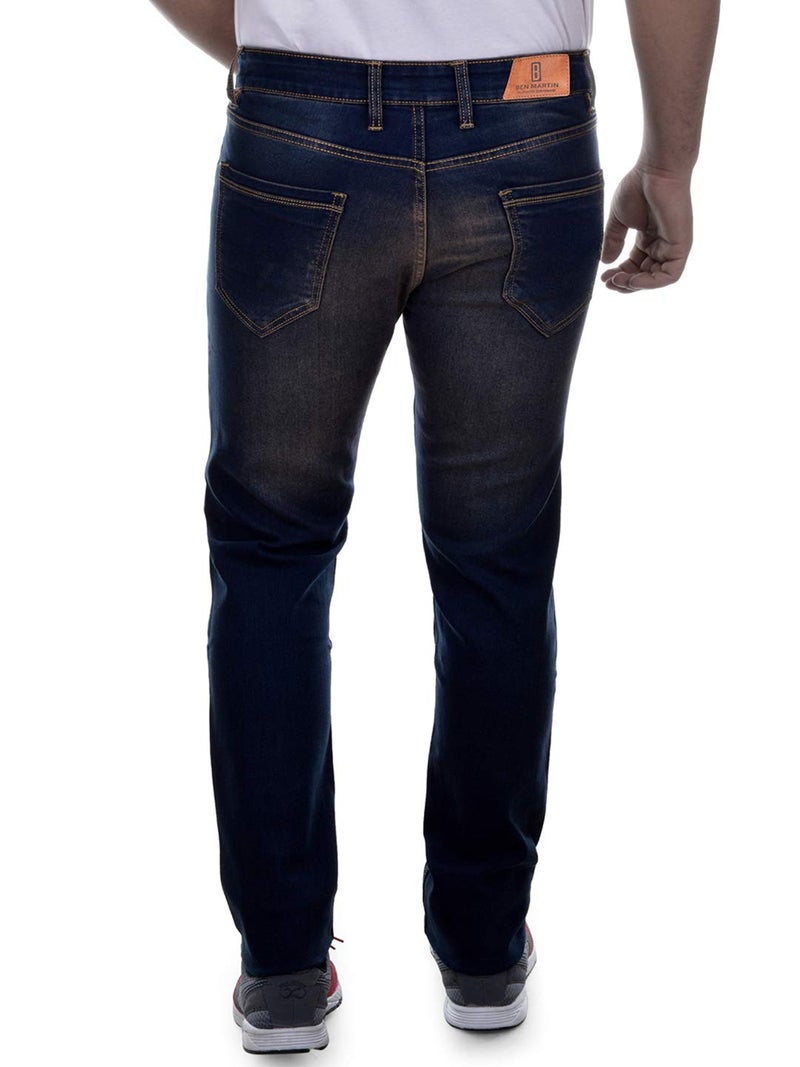 Ben Martin Men's Regular Fit Stretchable 32 Size Brown Cotton Denim Jeans Pant for Men, JJ3-13 - Image 2