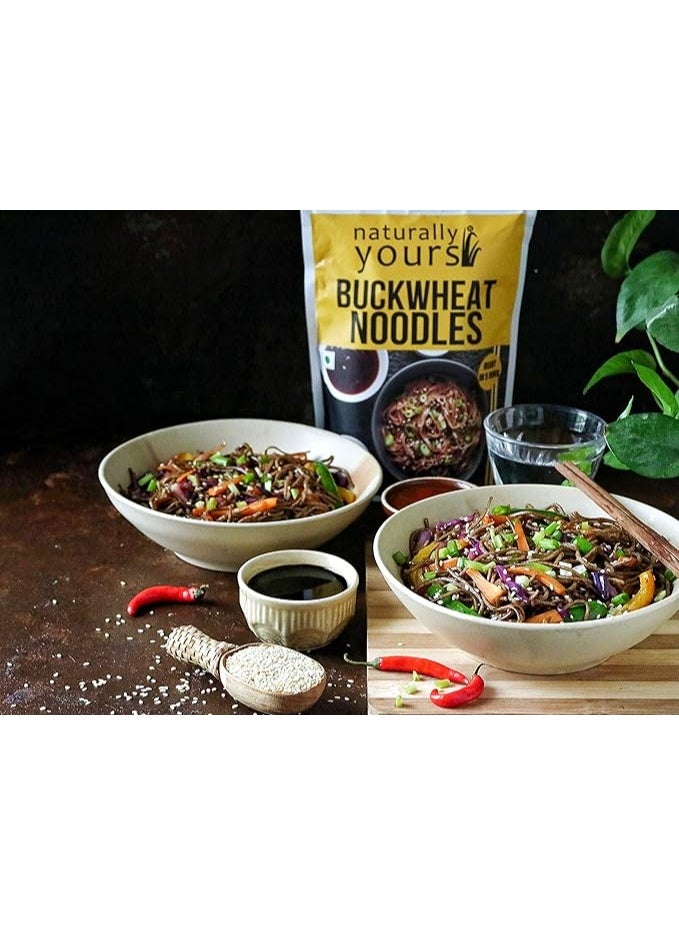 Naturally Yours Buckwheat Noodles 180g pack of 3 - Image 3