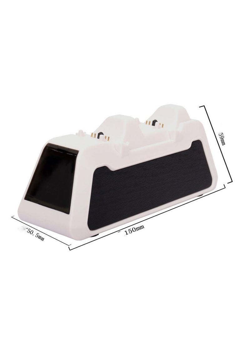 PS5 Controller Charging Station: Dual Charging Base with 5V Fast Charging - Accessories for PS5 Wireless Controller, Compatible with Playstation DualSense - Image 4