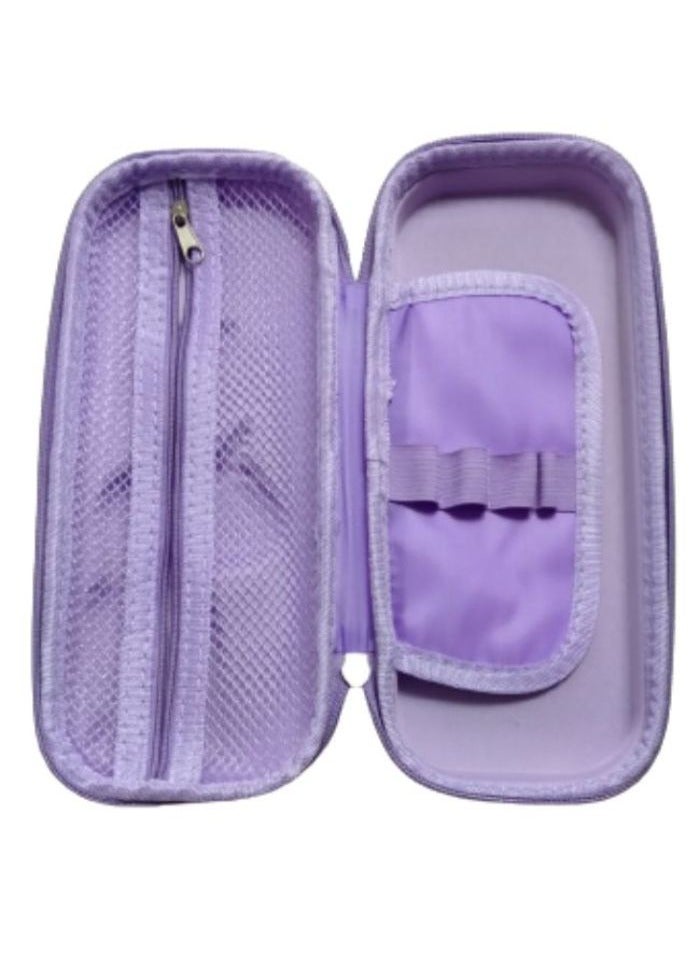 3D Pencil Case High Quality 3D Pencil Cases and Bags for Boys and Girls, Embrace Adventure with Vibrant Colors High Quality (Colorful Horse) (Colorful Horse Flying and Balloons(purple)) - Image 3