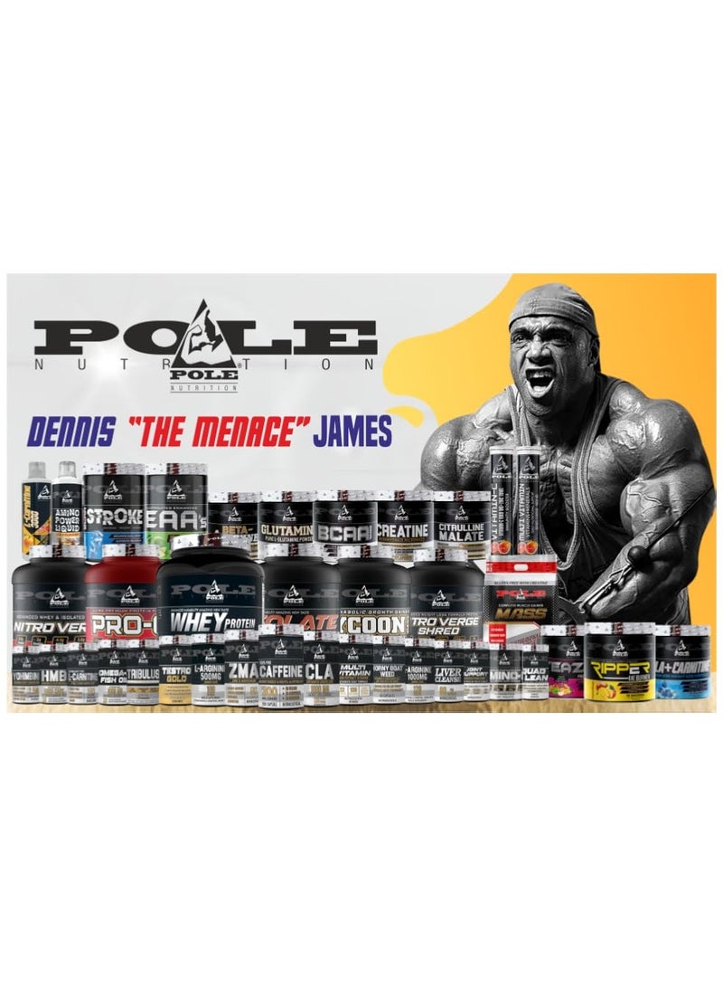 POLE NUTRITION Nitro Verge Advanced Whey & Isolate Protein 5 lbs - Rich Chocolate - Image 4