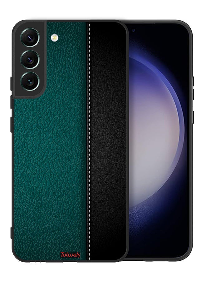 Tolwak Samsung Galaxy S22 Plus 5G Protective Case Cover Leather Pattern - Image 2