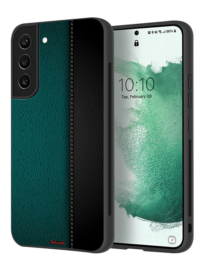 Tolwak Samsung Galaxy S22 Plus 5G Protective Case Cover Leather Pattern - Image 1