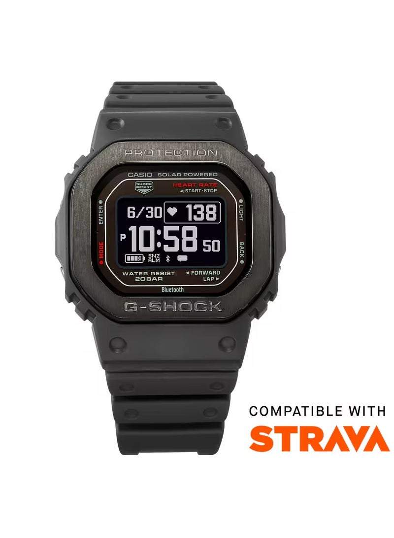G-Shock Digital Bluetooth Resin Band Watch DW-H5600MB-8 - Image 4