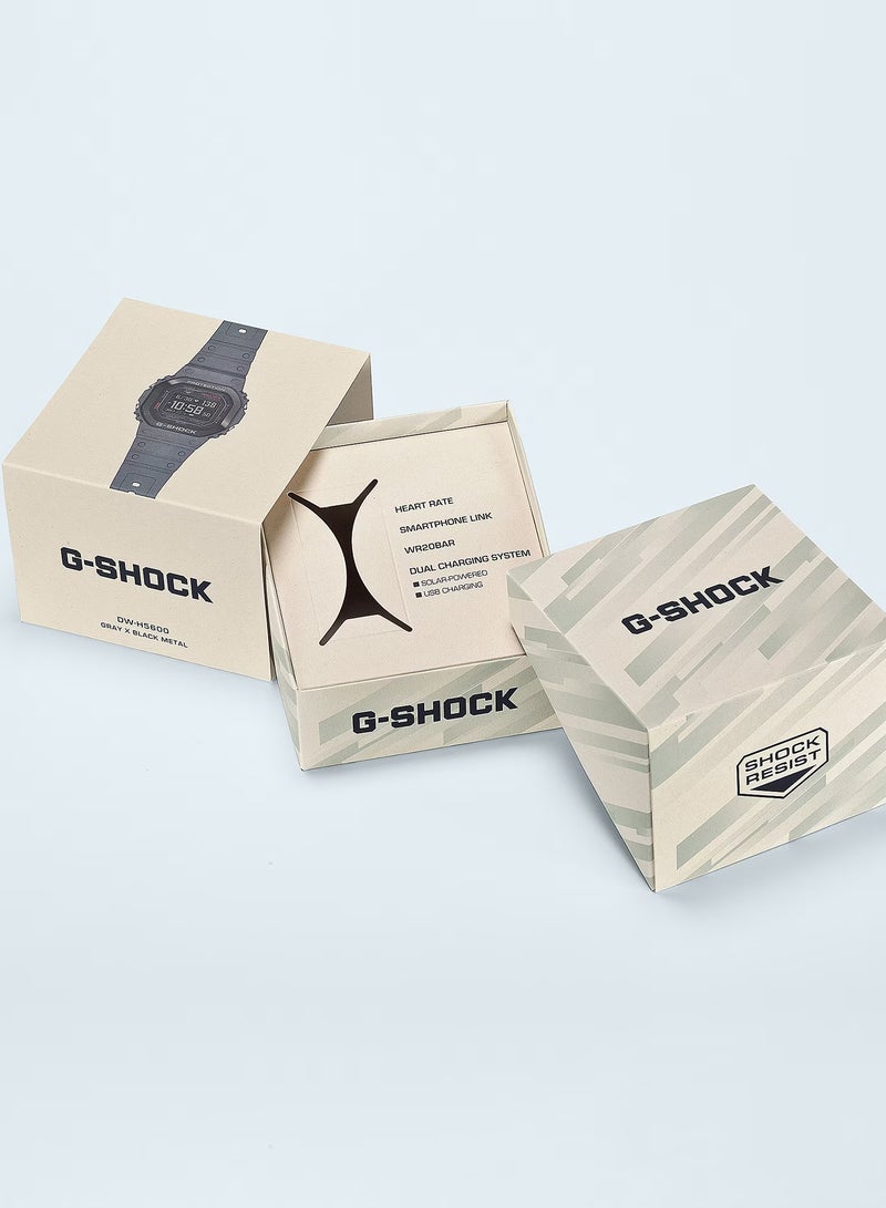 G-Shock Digital Bluetooth Resin Band Watch DW-H5600MB-8 - Image 3