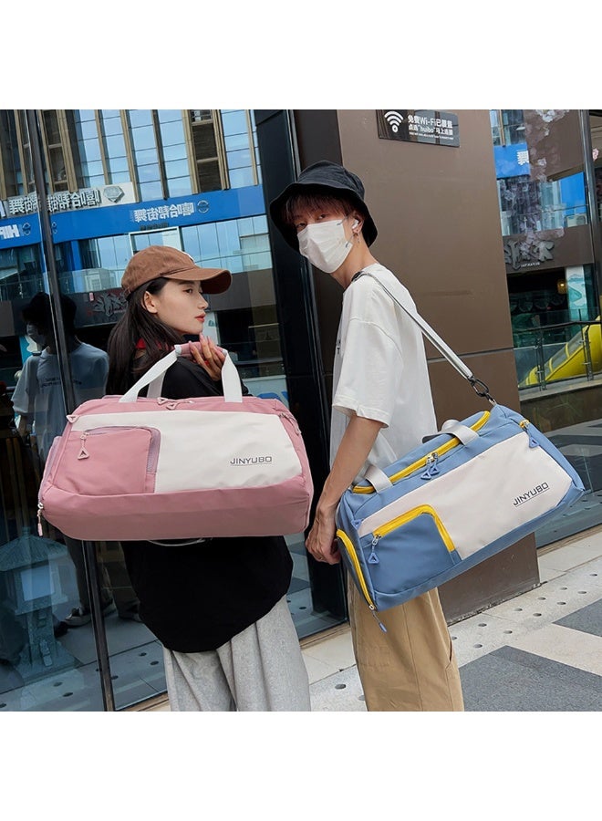 Aurrako Large Travel Duffel Bag – Weekender Duffle with Zipper, Water-Resistant Overnight Bag for Men and Women, Gym or Travel Use - Image 4