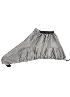 Generic Universal Adjustable Sport Waterproof Nylon Kayak Spray Skirt Deck Sprayskirt Cover Grey L  - Image 1