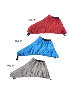 Generic Universal Adjustable Sport Waterproof Nylon Kayak Spray Skirt Deck Sprayskirt Cover Grey L  - Image 2