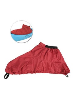Generic Universal Adjustable Sport Waterproof Nylon Kayak Spray Skirt Deck Sprayskirt Cover Grey L  - Image 5