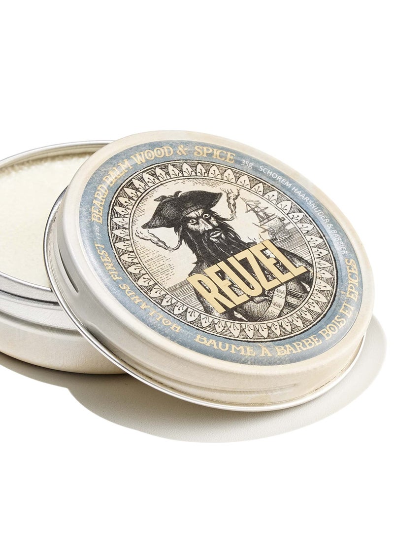 Reuzel - Wood & Spice Beard Balm - 1.3oz/35g - Image 1