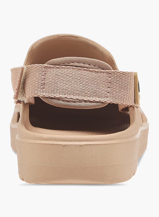 أكوا شباشب أطفال بتفاصيل تطريز وحزام خلفي - Image 5