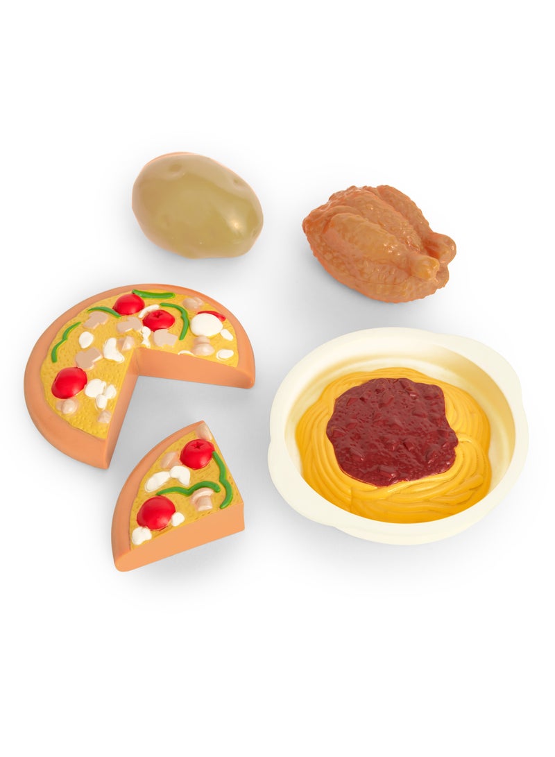 CASDON Delonghi Microwave: Toy Replica Of 'Infinito' Microwave With Flashing Leds, Sounds & More, For Kids Aged 3+, Blue - Image 4