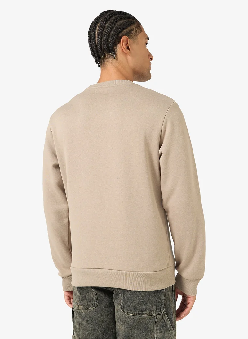 جاي جاي ريبل بلوفر بريكيم بياقة دائرية