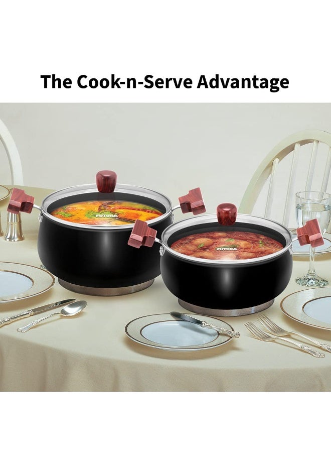 Hawkins هوكينز فutura طهي وخدمة هاندي مع زجاج 3ل، 22سم، 3.25مم - (Ach30G) (8) - Image 5