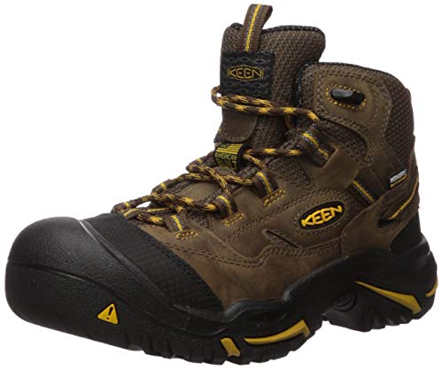KEEN Utility Braddock Cascade Brown Steel Toe, EH, Waterproof, Men's Hiker (10.5 D) - Image 1