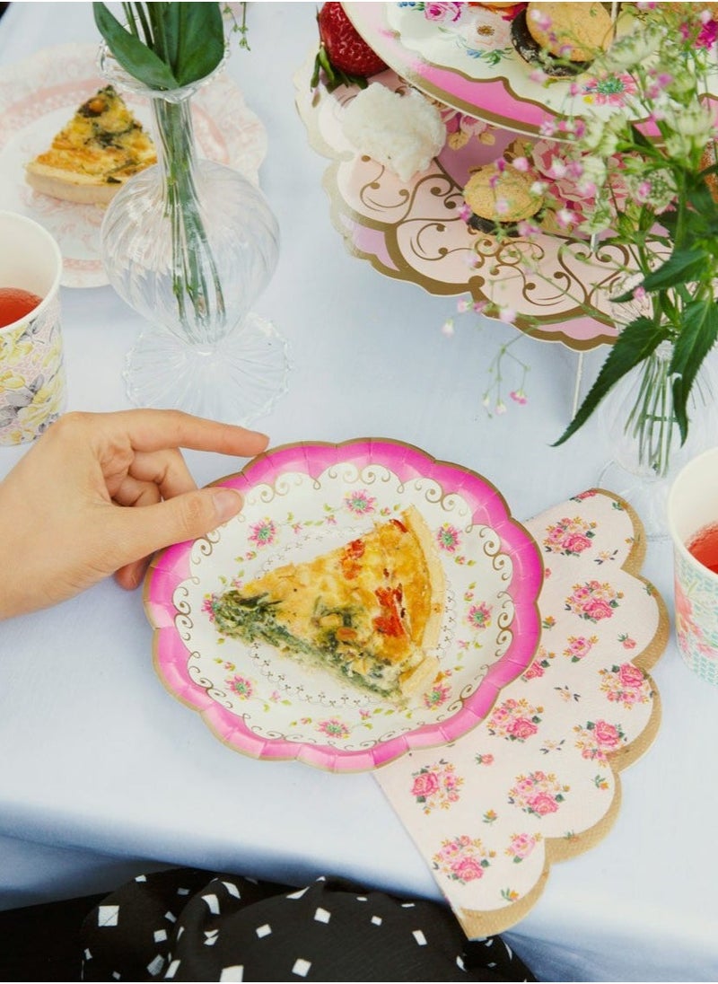 Talking Tables - Truly Scrumptious Scalloped 33Cm Napkin 20pack - Image 1
