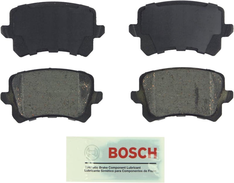 BOSCH BE1348 Blue Ceramic Disc Brake Pad Set for Audi and Volkswagen - Rear - Image 1