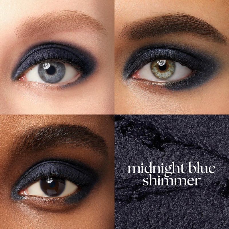 Julep Eyeshadow 101 Cream-to-Powder Waterproof Shadow Stick â€“ Midnight Blue Shimmer â€“ Long-Lasting, Crease-Proof, Dark Blue Shimmer Cream Eyeshadow with Built-in Smudger - Image 2