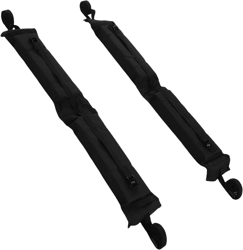 Soft Roof Rack Pad, 60kg Load Capacity Universal Car Kayak Surfboard Paddleboard Carrier, with Non Slip Bottom and Foldable Design, for SUVs Sedans 2 Door 4 Door Cars - Image 5