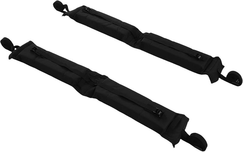 Soft Roof Rack Pad, 60kg Load Capacity Universal Car Kayak Surfboard Paddleboard Carrier, with Non Slip Bottom and Foldable Design, for SUVs Sedans 2 Door 4 Door Cars - Image 2