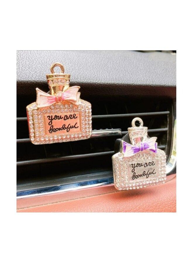 general Car Air Diffuser Clip in the Shape of Perfume - Image 2