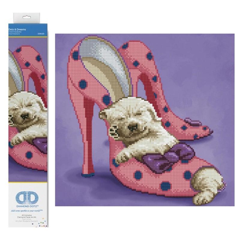 DIAMOND DOTZ Dotz Dreams Puppy Diamond Painting Kits for Adults Diamond Art Kits a Relaxing Creative Craft Kit with Dotz Gems 146x146 - Image 2