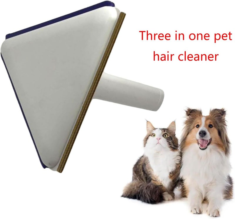 3 in 1 Car Hair Remover Grooming Pet Removal Handheld Device Detachable Handle for Household Pet Scraper Tool - Image 2